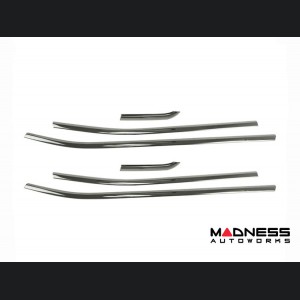 Jeep Renegade Door Trim - Side Window Molding Kit - Dark Chrome